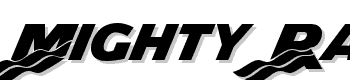 Mighty-Rapids font